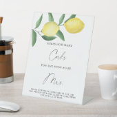 Branch Lemons - raad eens hoeveel kurken Reclamebord Met Voetstuk (Insitu)