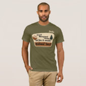 "Branch Management Division" Nationaal bos T-shirt (Voorkant volledig)