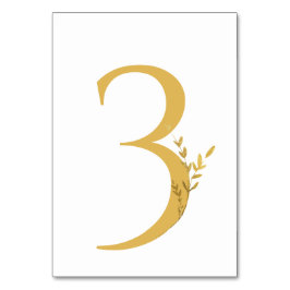 Branch Minimalistische Witte en Gouden Moderne Huw Kaart