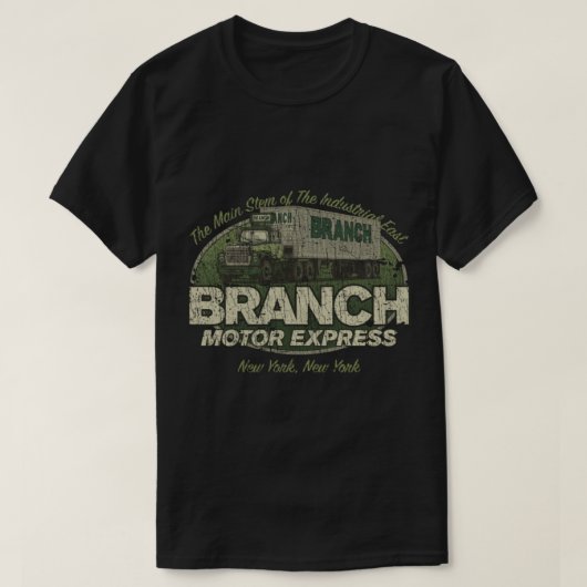 Branch Motor Express Company 1923 T-shirt (Design voorkant)