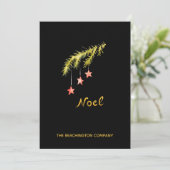 *~* Branch NOEL Corporate Business Holiday Card (Staand voorkant)