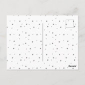 Branch of Christmas tree Briefkaart (Achterkant)