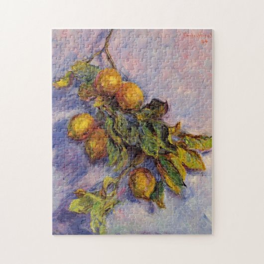 Branch of Lemons Monet Fine Art Legpuzzel (Verticaal)