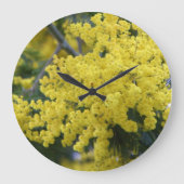 Branch of mimosa grote klok (Voorkant)