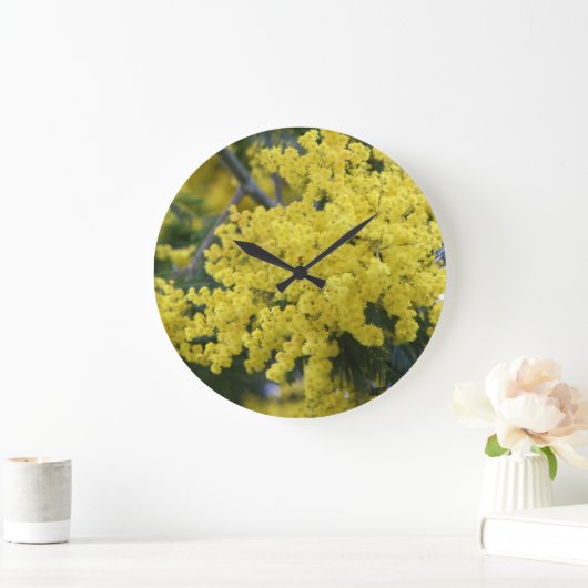 Branch of mimosa grote klok (Huis)