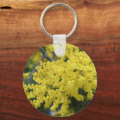 Branch of mimosa sleutelhanger (Voorkant)