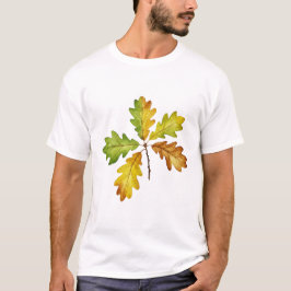 Branch of oak leaves t-shirt