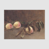 Branch of Peaches by Eva Gonzales Tissuepapier (Voorkant)