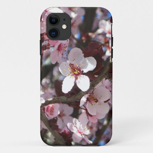 Branch of Pink Blossom Spring Floral Case-Mate iPhone Case (Achterkant)