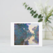 Branch of the Seine near Giverny, Monet Briefkaart (Staand voorkant)