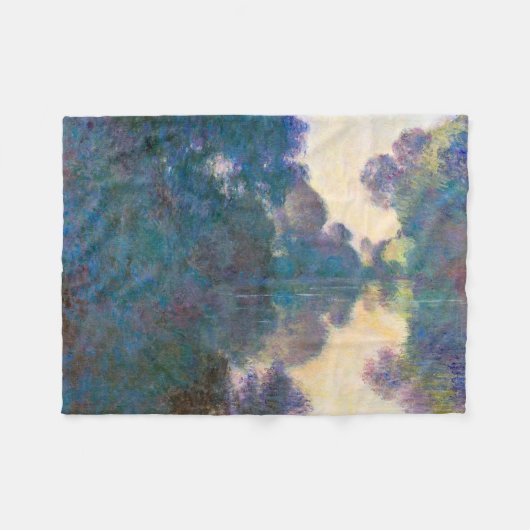Branch of the Seine near Giverny, Monet Fleece Deken (Voorkant (Horizontaal))
