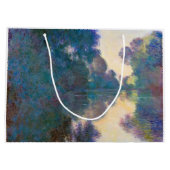 Branch of the Seine near Giverny, Monet Groot Cadeauzakje (Achterkant)