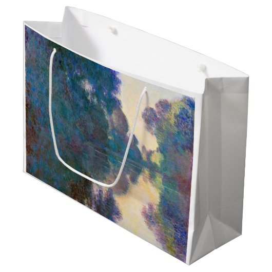 Branch of the Seine near Giverny, Monet Groot Cadeauzakje (Voorkant Gekanteld)