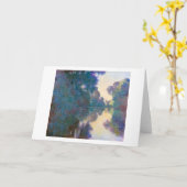 Branch of the Seine near Giverny, Monet Kaart (Gele Bloem)
