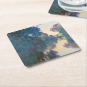 Branch of the Seine near Giverny, Monet Kartonnen Onderzetters (Schuin)