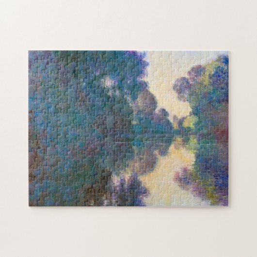 Branch of the Seine near Giverny, Monet Legpuzzel (Horizontaal)