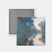 Branch of the Seine near Giverny, Monet Magneet (Voorkant / Achterkant)