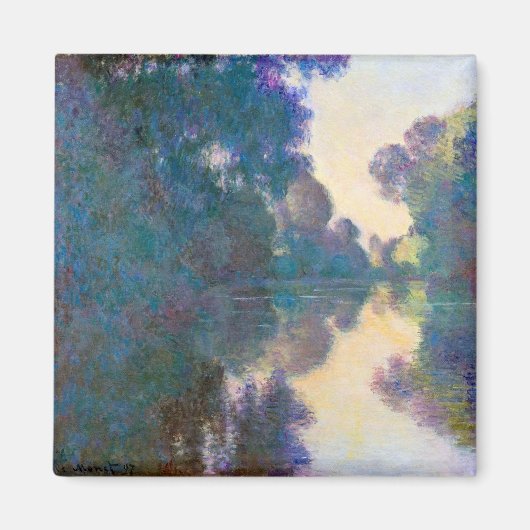 Branch of the Seine near Giverny, Monet Magneet (Voorkant)
