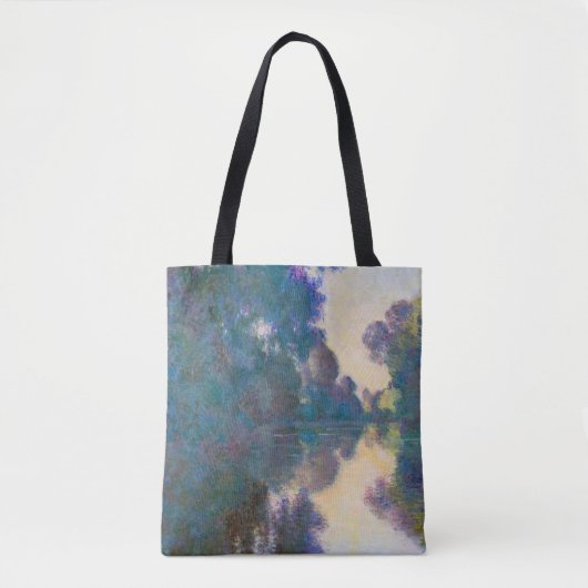 Branch of the Seine near Giverny, Monet Tote Bag (Voorkant)