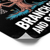 Branch Out And Score - Discgolf enthousiast leuk o Poster (Hoek)