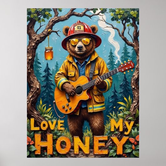 Branch Rhythms: Beer's Forest Ballad Poster (Voorkant)