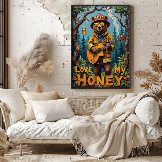 Branch Rhythms: Beer's Forest Ballad Poster