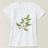  Branch with berries T-shirt (Design voorkant)
