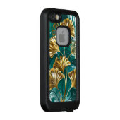 Branch with Golden Leaves Ginko Biloba LifeProof iPhone Hoesje (Achterkant / rechts)