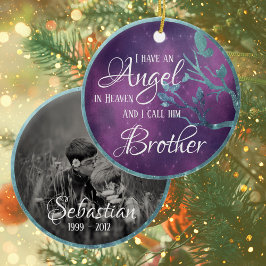 Branches & Butterflies Lijst Gepersonaliseerd Memo Keramisch Ornament