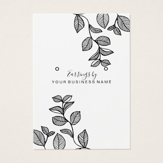 Branches Design Earling Display Kaart (Voorkant)
