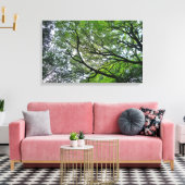 Branches en bladeren III Canvas Afdruk (Insitu (Woonkamer))