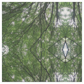 Branches en bladzijden patterned Fabric Stof (Close Up)