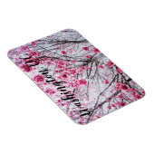 Branches en bloemen van een Cherry Tree Magneet (Rechterzijde)