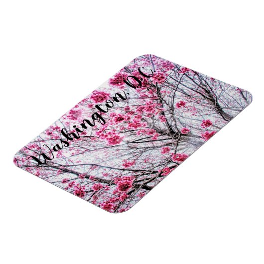 Branches en bloemen van een Cherry Tree Magneet (Linkerzijde)