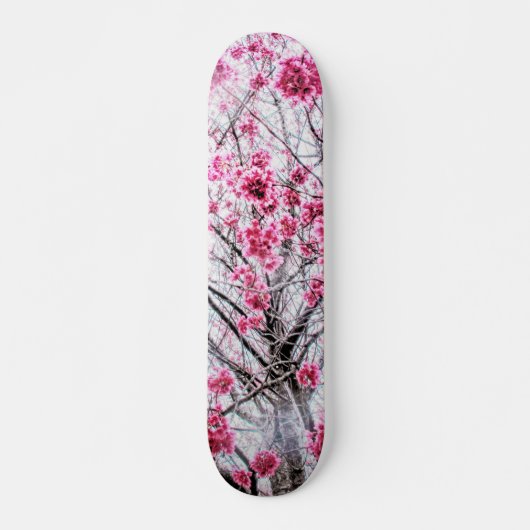 Branches en bloemen van een Cherry Tree Persoonlijk Skateboard (Voorkant)