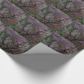 Branches en bloesems cadeaupapier (Hoek)