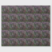 Branches en bloesems cadeaupapier (Vlak)