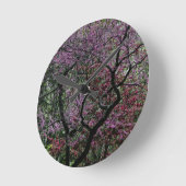 Branches en bloesems ronde klok (Hoek)