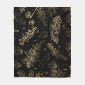 Branches en pine 2 fleece deken (Voorkant)