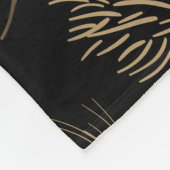 Branches en pine 2 fleece deken (Hoek)