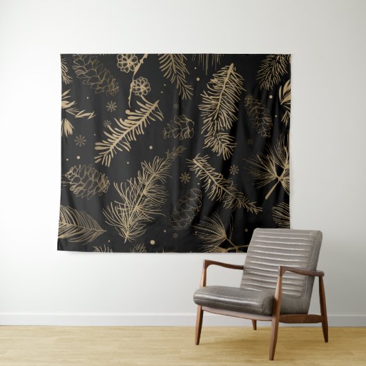 Branches en pine 2 wandkleed (In Situ (horizontaal))