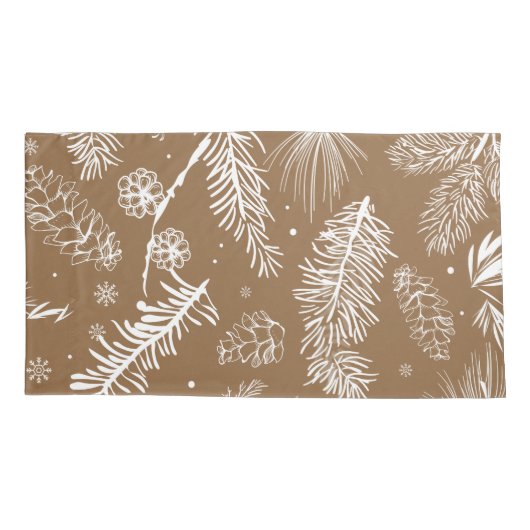 Branches en pine 3 kussensloop (Achterkant)