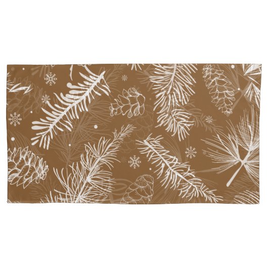 Branches en pine 3 kussensloop (Voorkant)