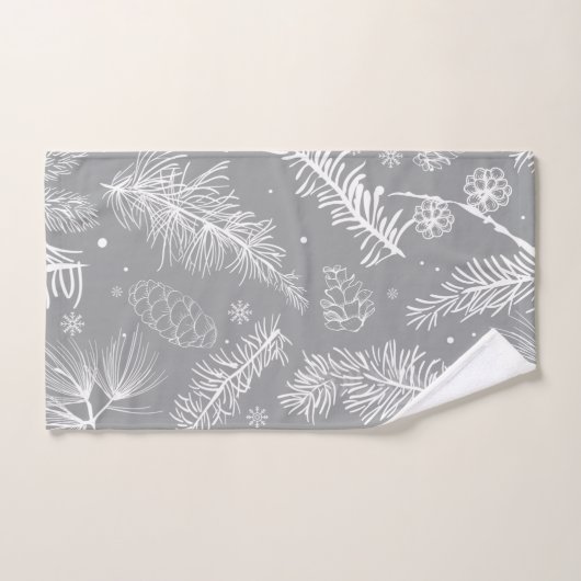 Branches en pine 4 bad handdoek (Handdoek)