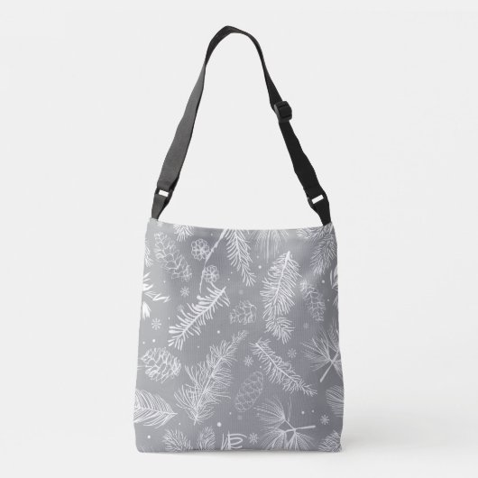 Branches en pine 4 crossbody tas (Achterkant)