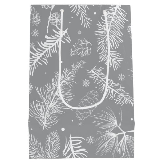 Branches en pine 4 medium cadeauzakje (Achterkant)