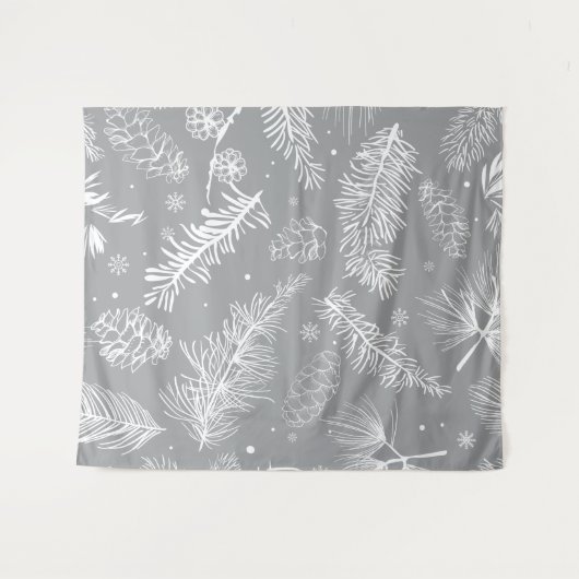 Branches en pine 4 wandkleed (Voorkant (horizontaal))