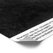 Branches, in sun, UC Santa Cruz, 1963 Poster (Hoek)