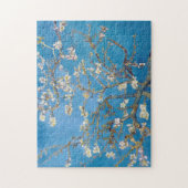 Branches met Almond Blossom Van Gogh blauw levendi Legpuzzel (Verticaal)