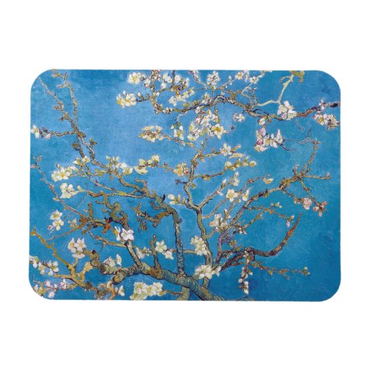 Branches met Almond Blossom Van Gogh Magneet (Horizontaal)
